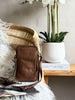 Mobilveske Misse - Coffee / silver