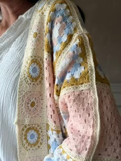 Cardigan Boho - Rosa