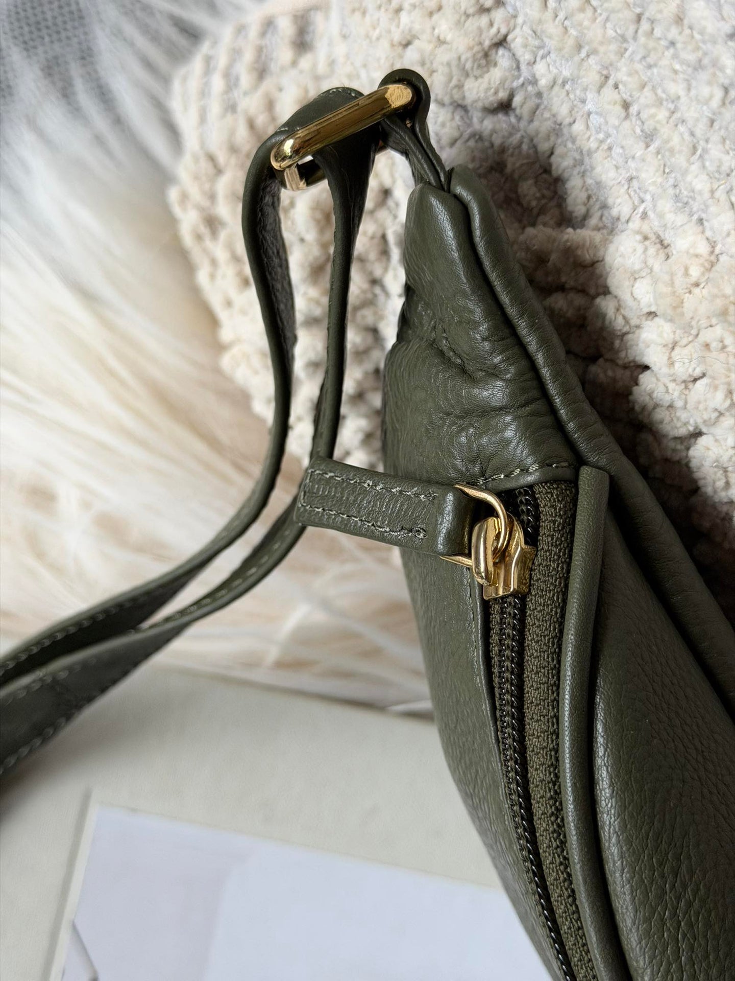 Bumbag Misse - Army / Gold