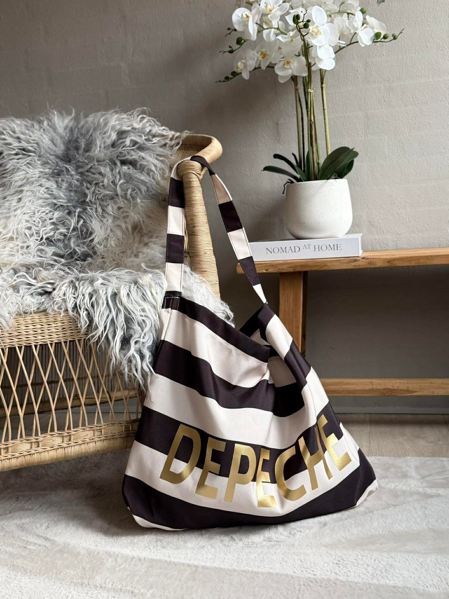 Shopper Depeche - Stripet