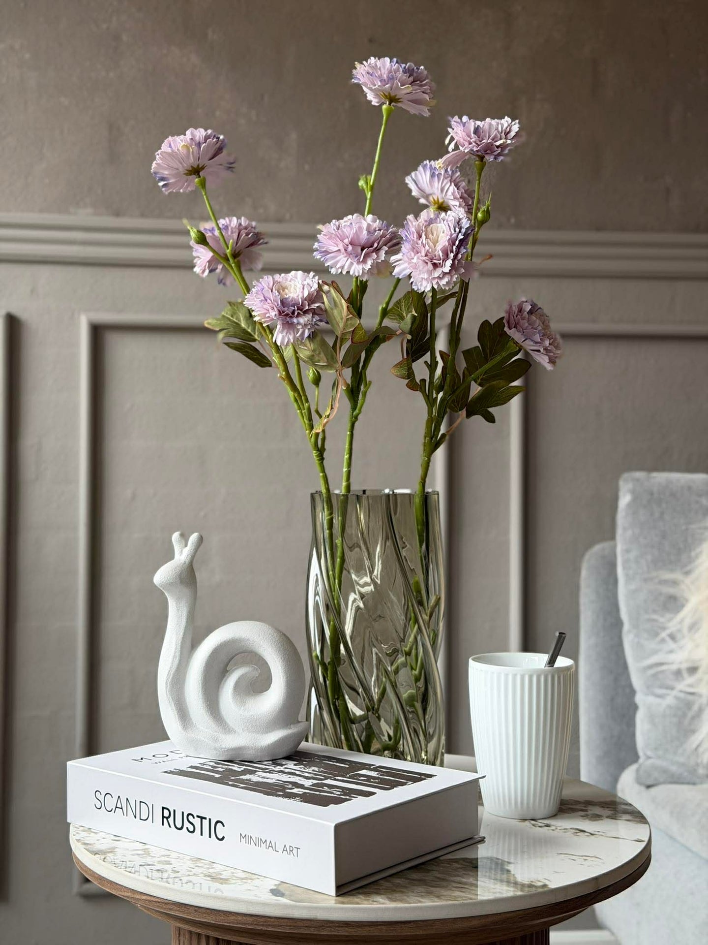 Blomststilk 70 cm - Lilla