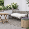 Lammeskinn 85x55 – Hvit