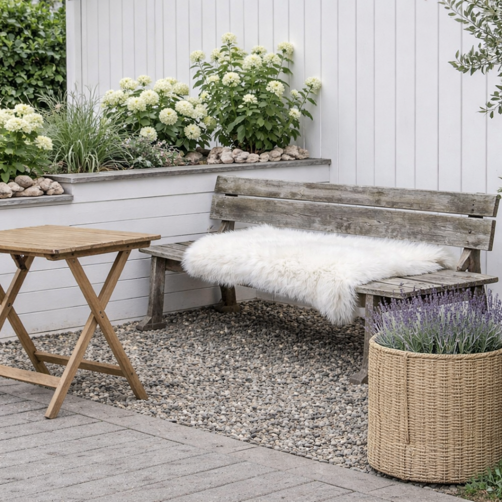 Lammeskinn 85x55 – Hvit