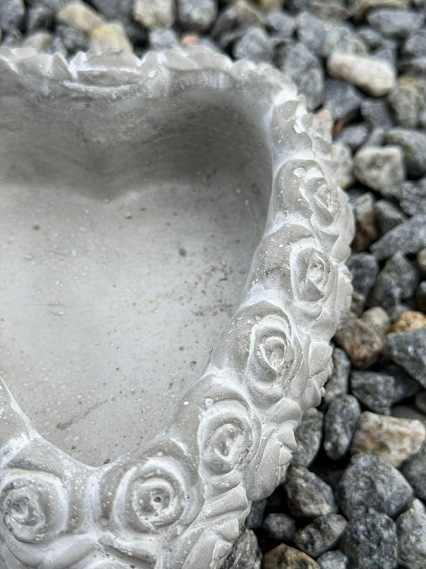 Hjerte med roser - Flere størrelser