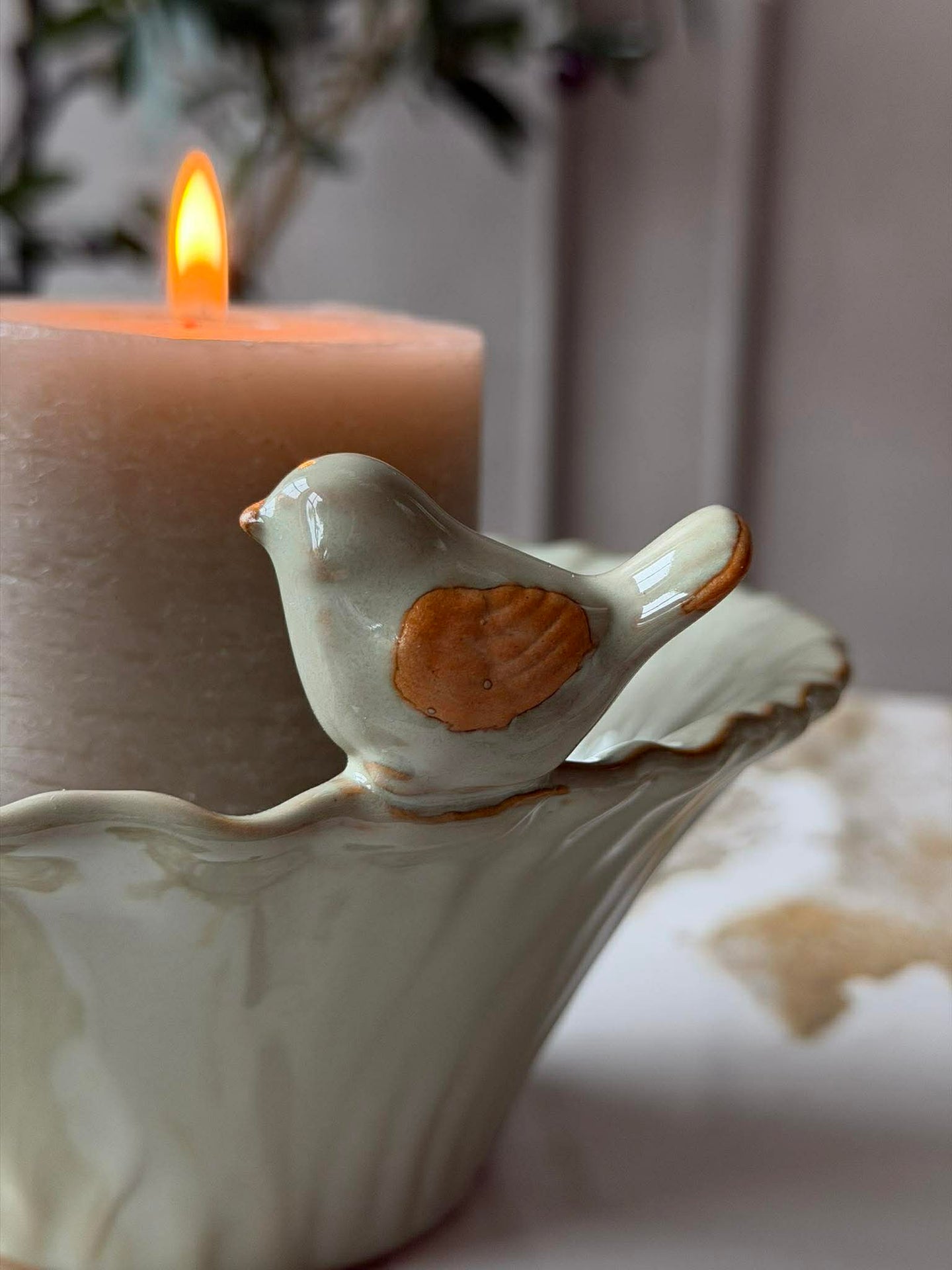 Skjuler med fugl - Grønn