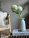 Vase flower - Hvit