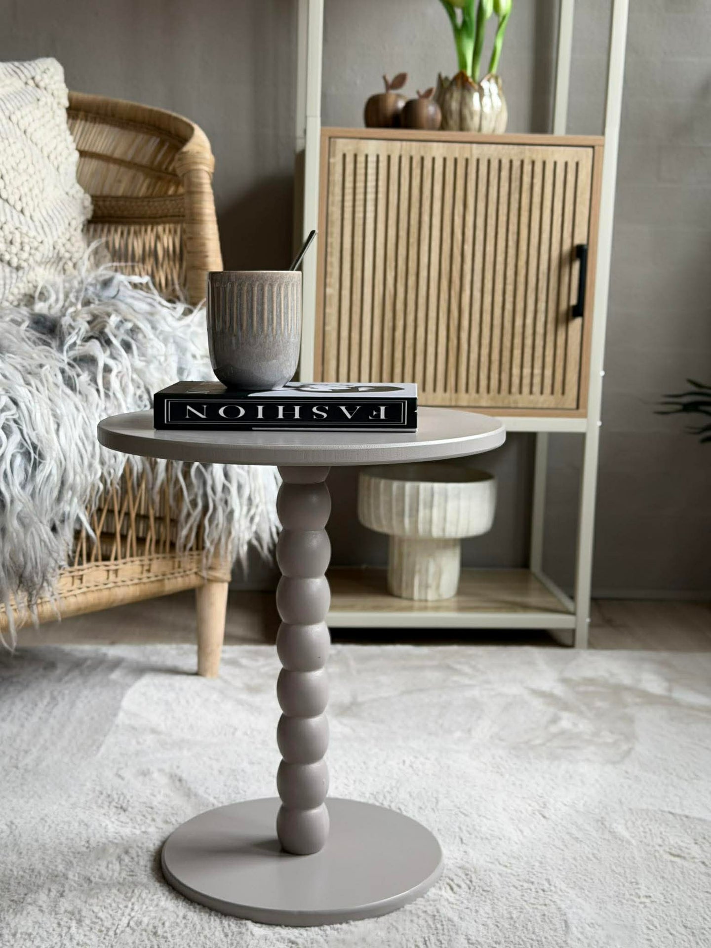 Sidebord - Taupe 35xH40 cm