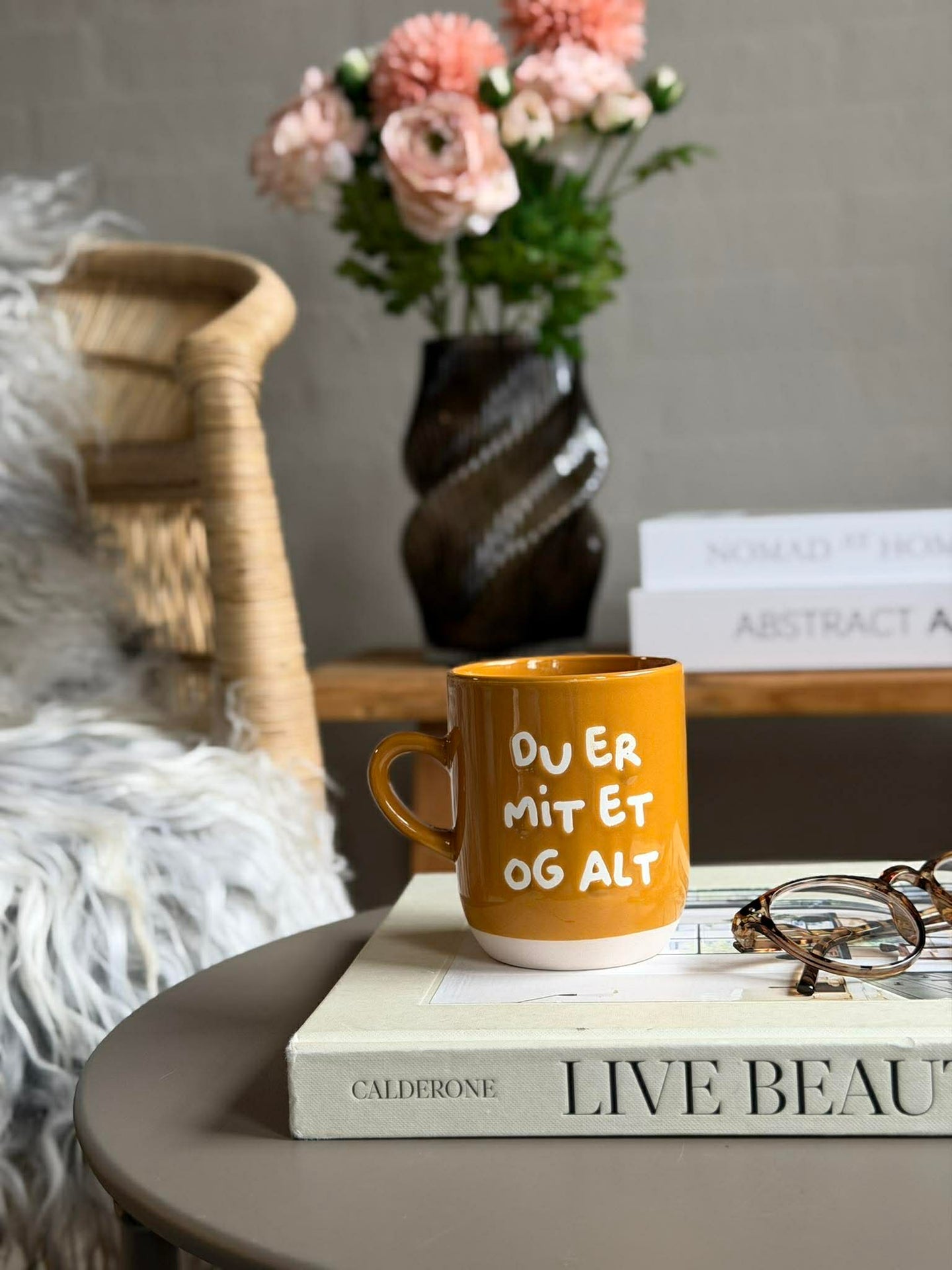 Krus DU ER MITT ET OG ALT - Gul