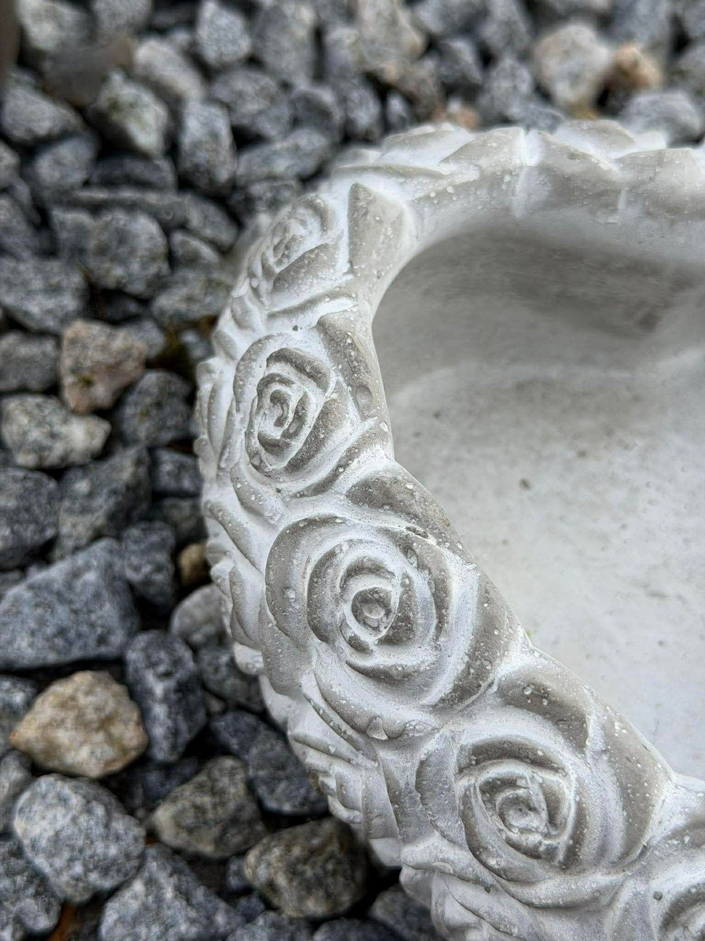 Hjerte med roser - Flere størrelser