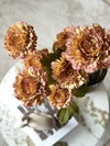 Blomst stilk 70 cm - Brente farger