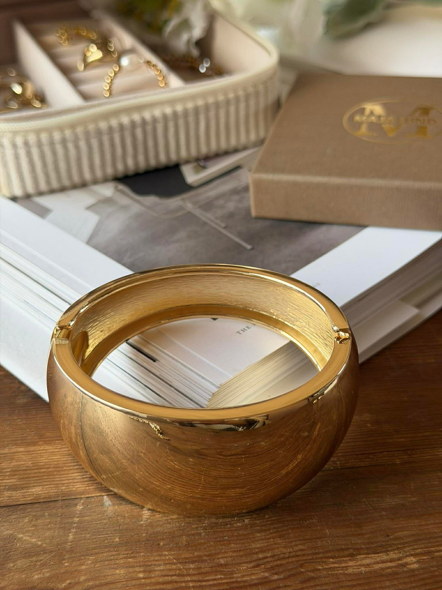 Armring JILLI - forgylt