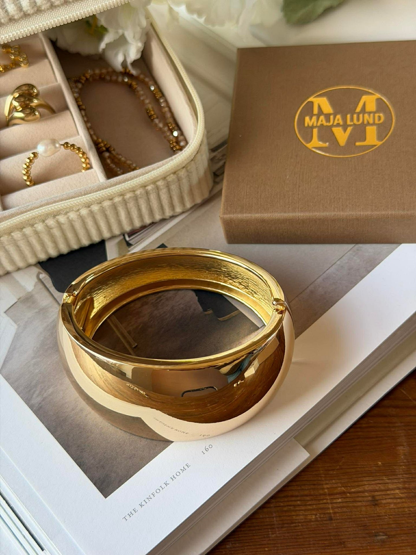 Armring JILLI - forgylt