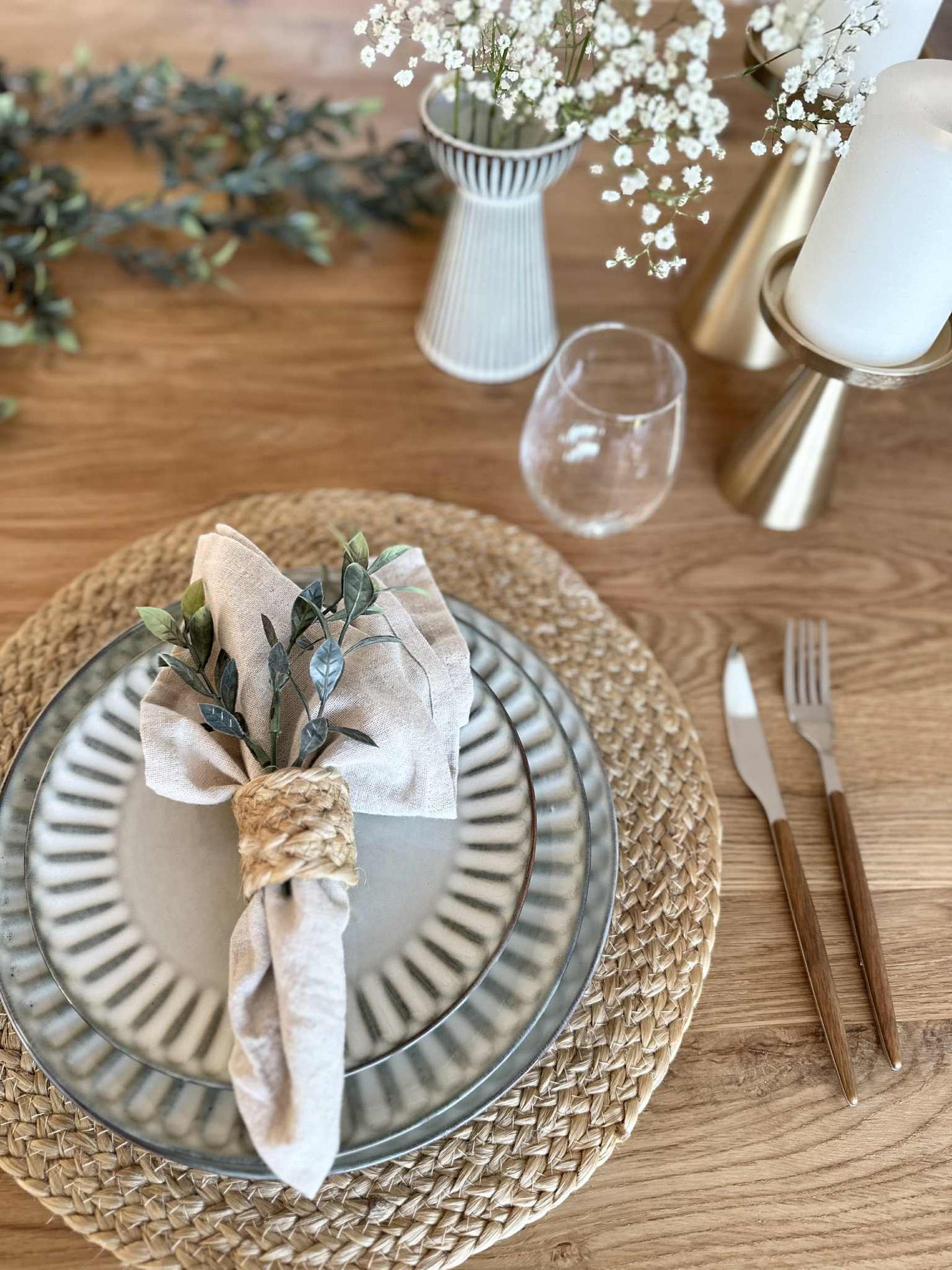 Tallerken VIGA Grå - Flere størrelser