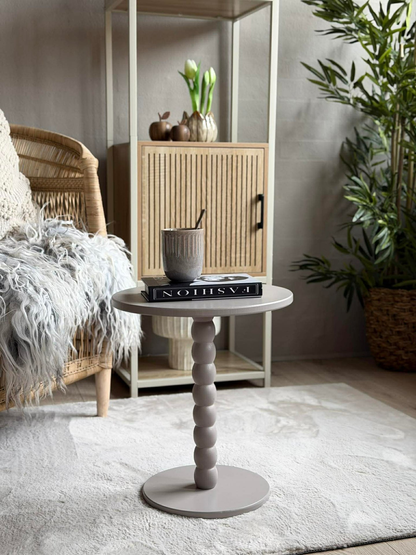 Sidebord - Taupe 35xH40 cm