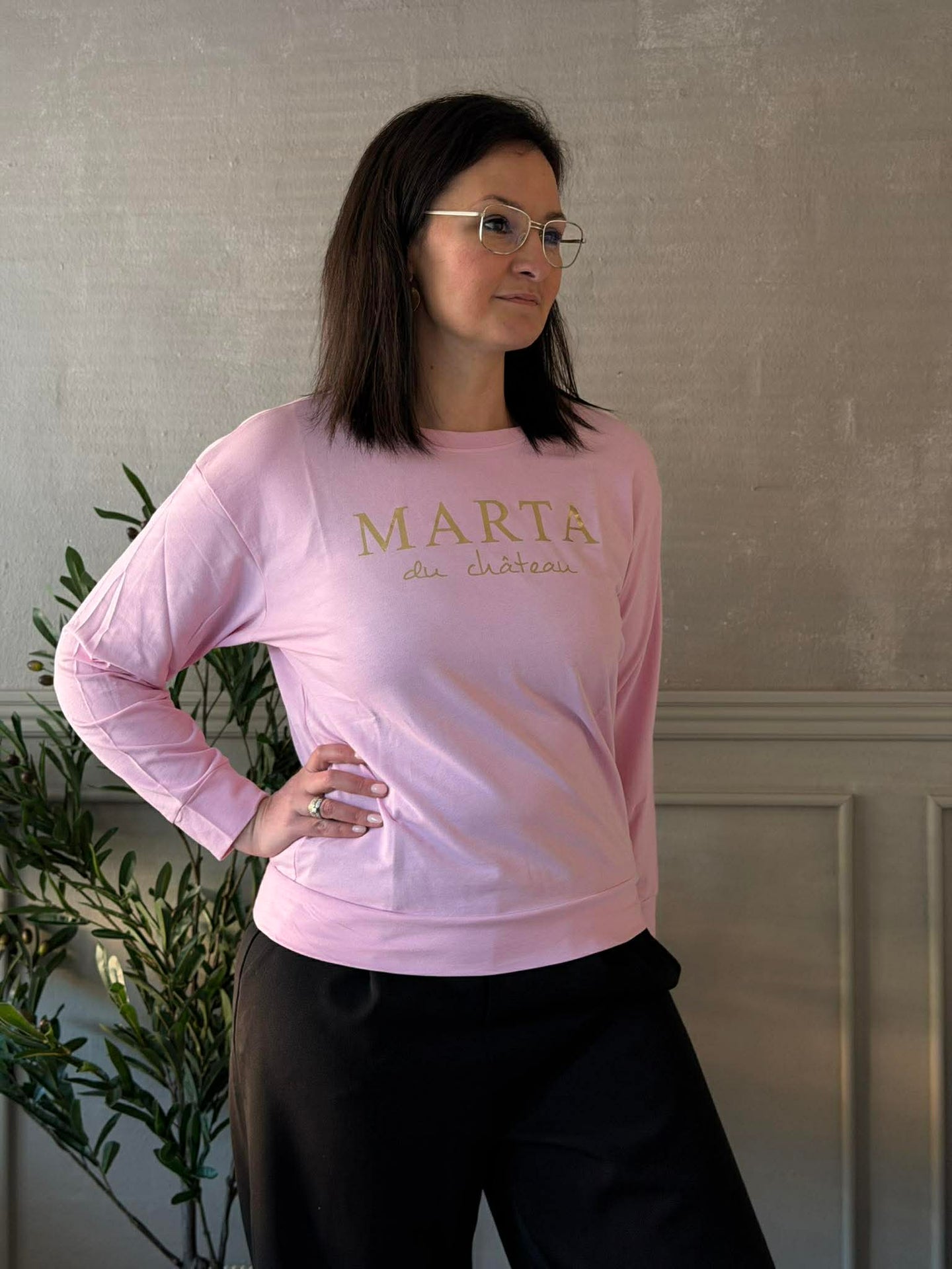 Sweatshirt Marta babyrosa