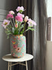 Vase Flower print  - Grønn