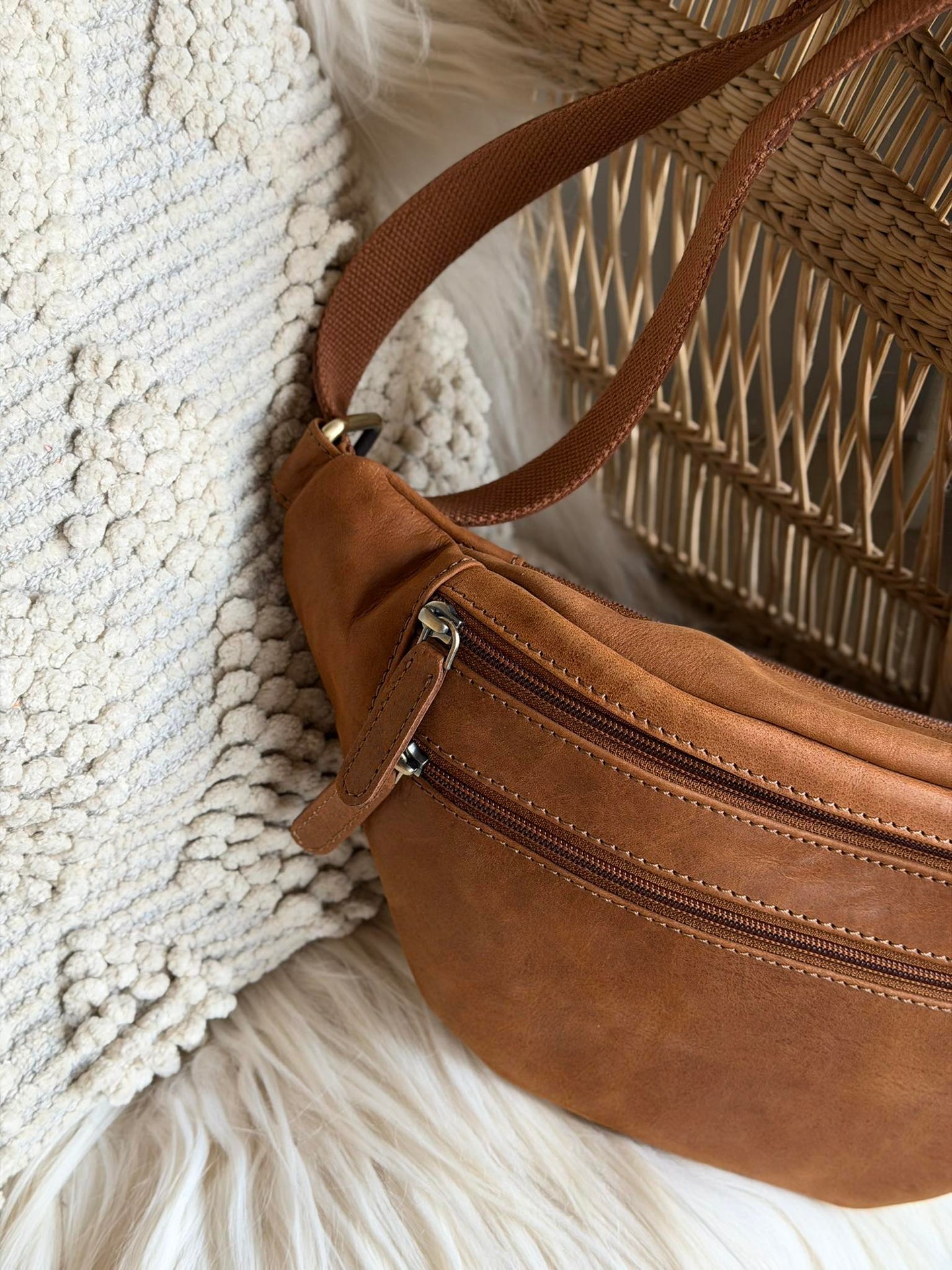 Bumbag – LINA NEW cognac
