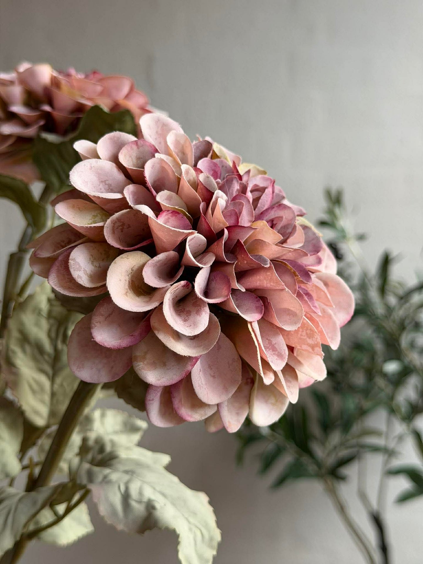 Blomst Dahlia 64 cm - Rosa