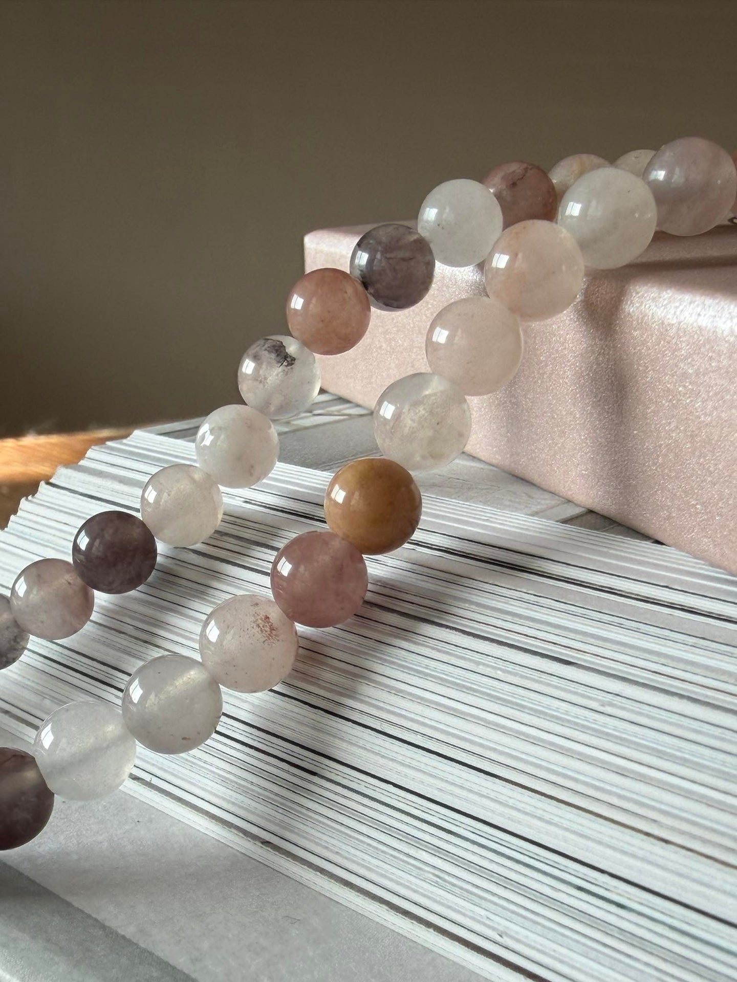 Halskjede Jasmin - Blush