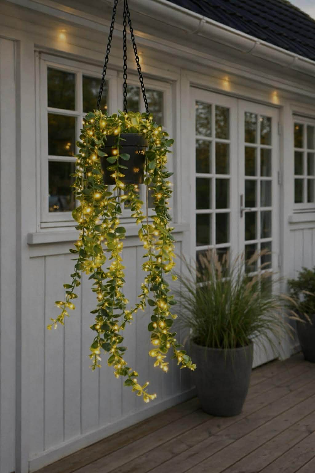 Hengeblomst med solar