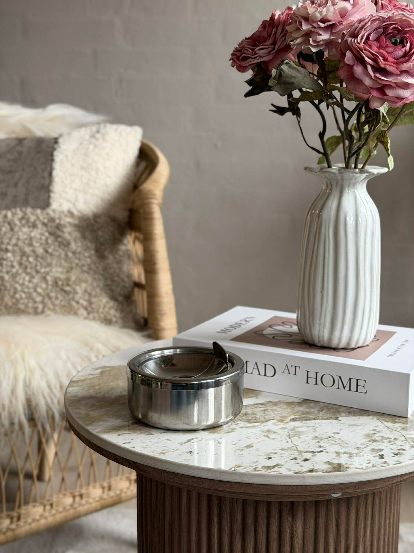 Askebeger med lokk - Rustfritt stål