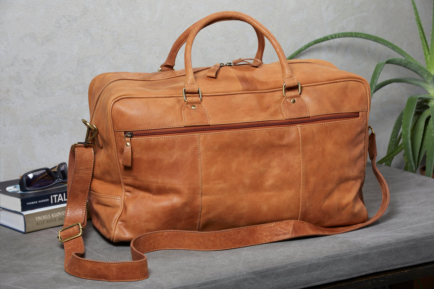 Reisetaske BERLIN - Cognac
