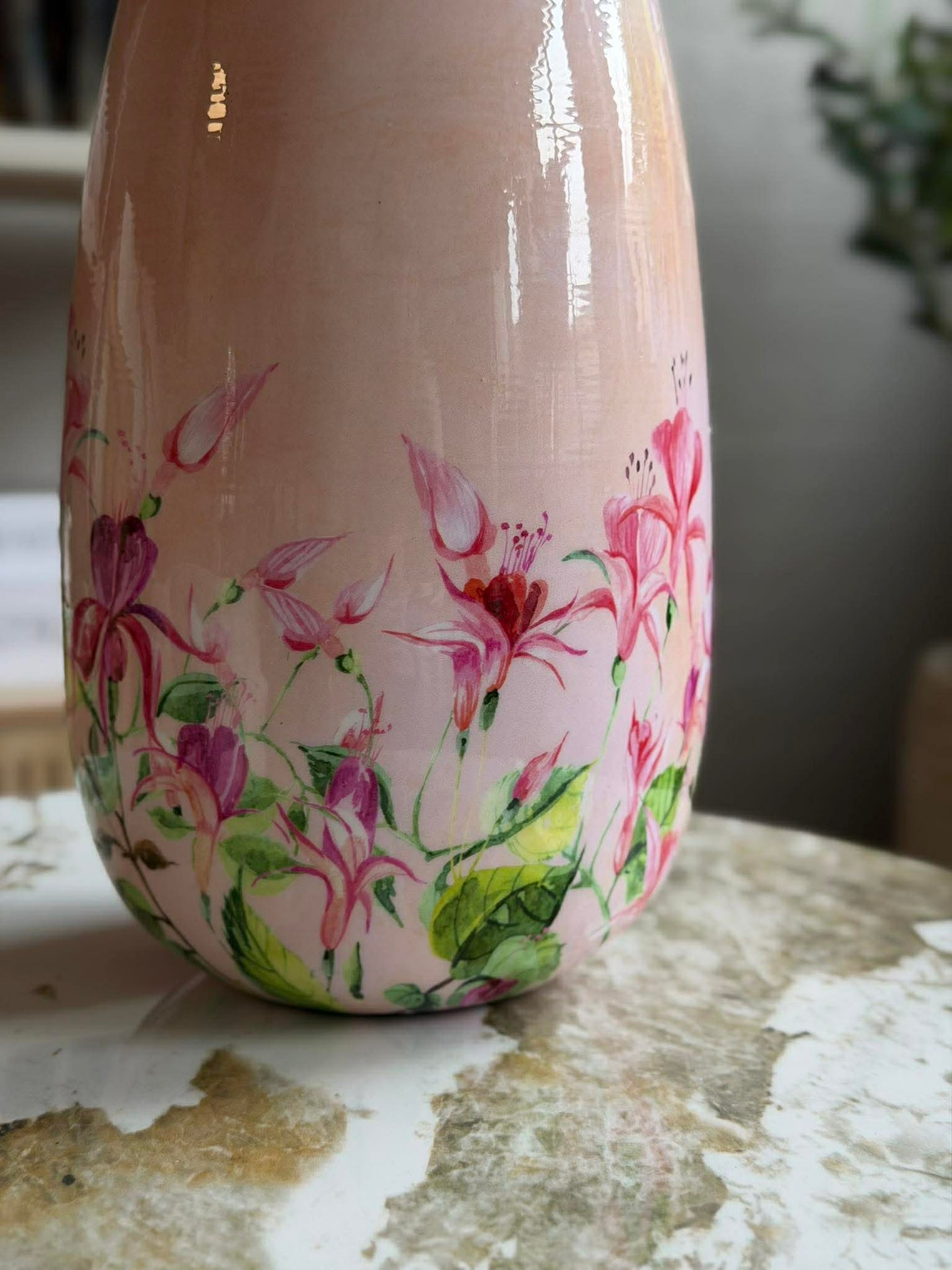 Vase - Flower print