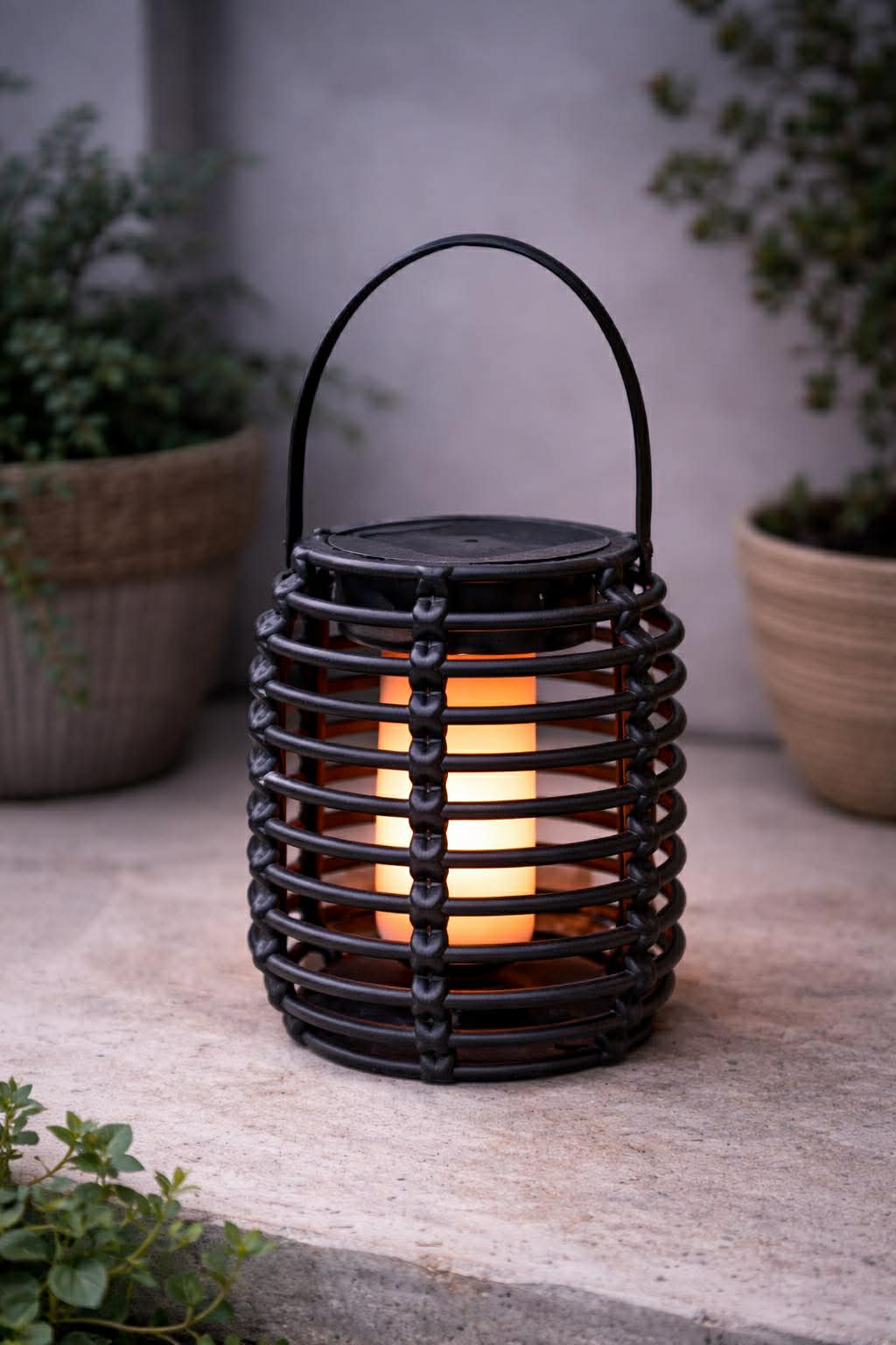 Lykt med solceller - Flere farger