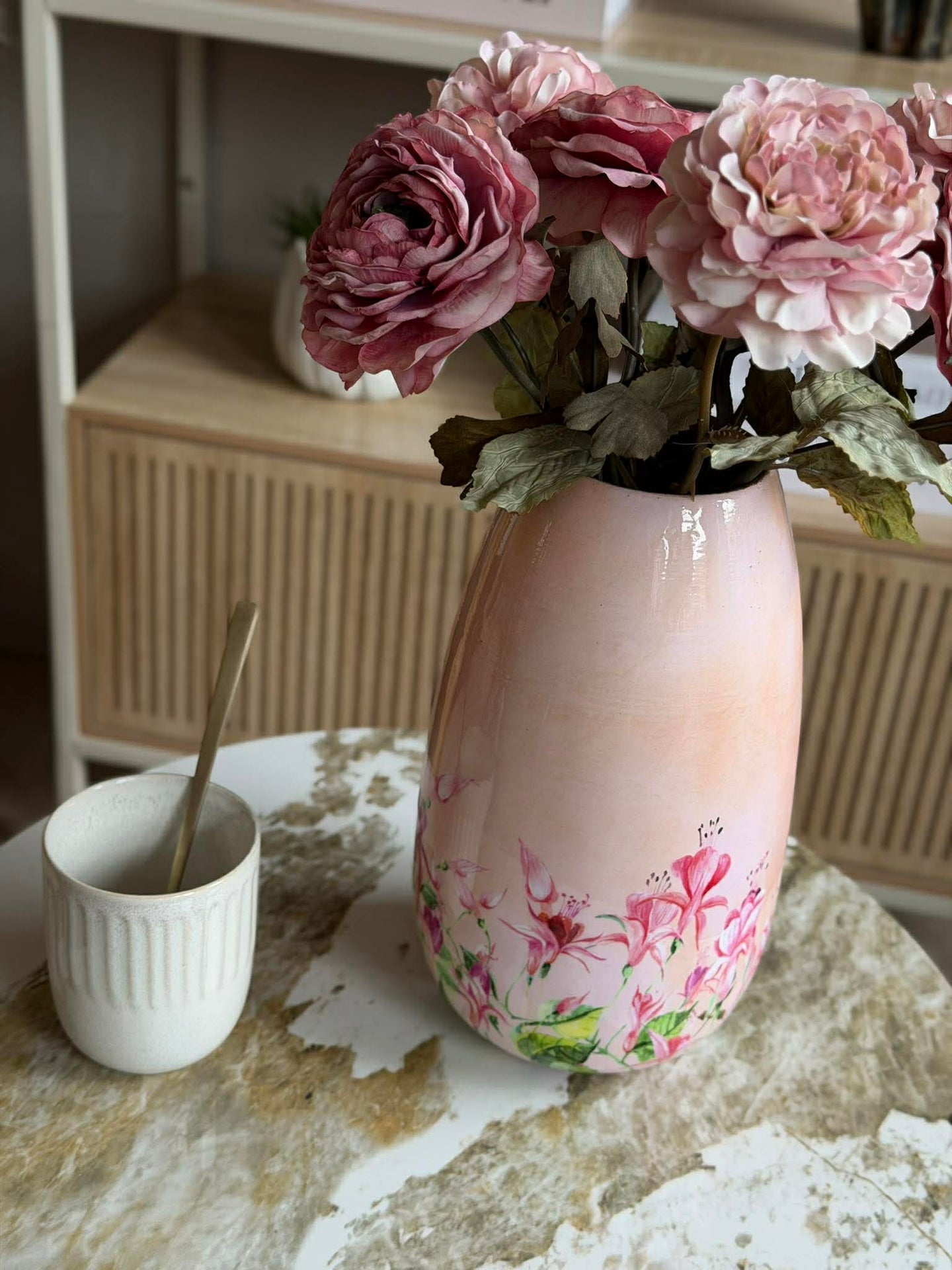 Vase - Flower print