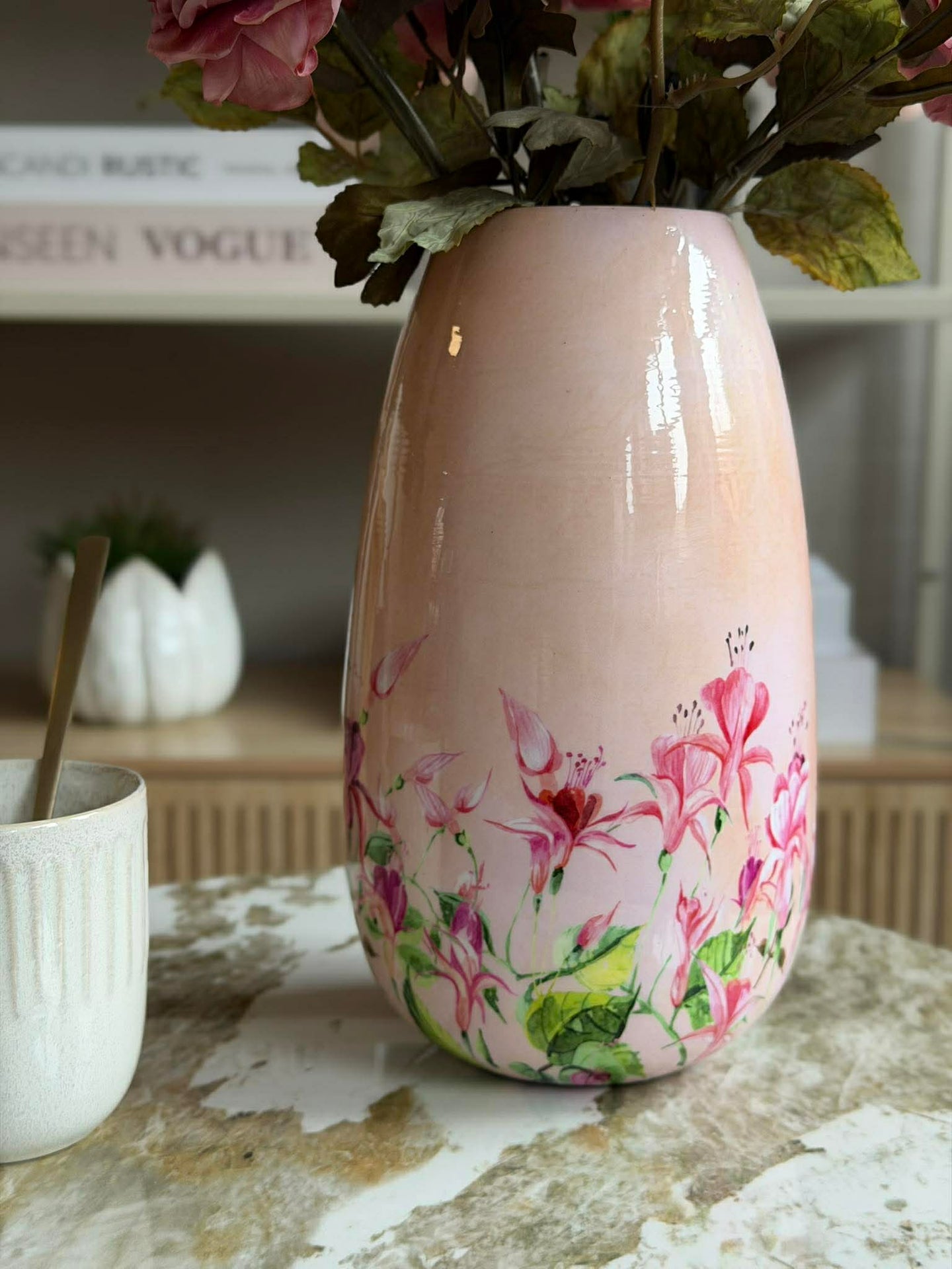 Vase - Flower print