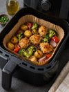 Airfryer Bakepapir Firkantet - 50 ark