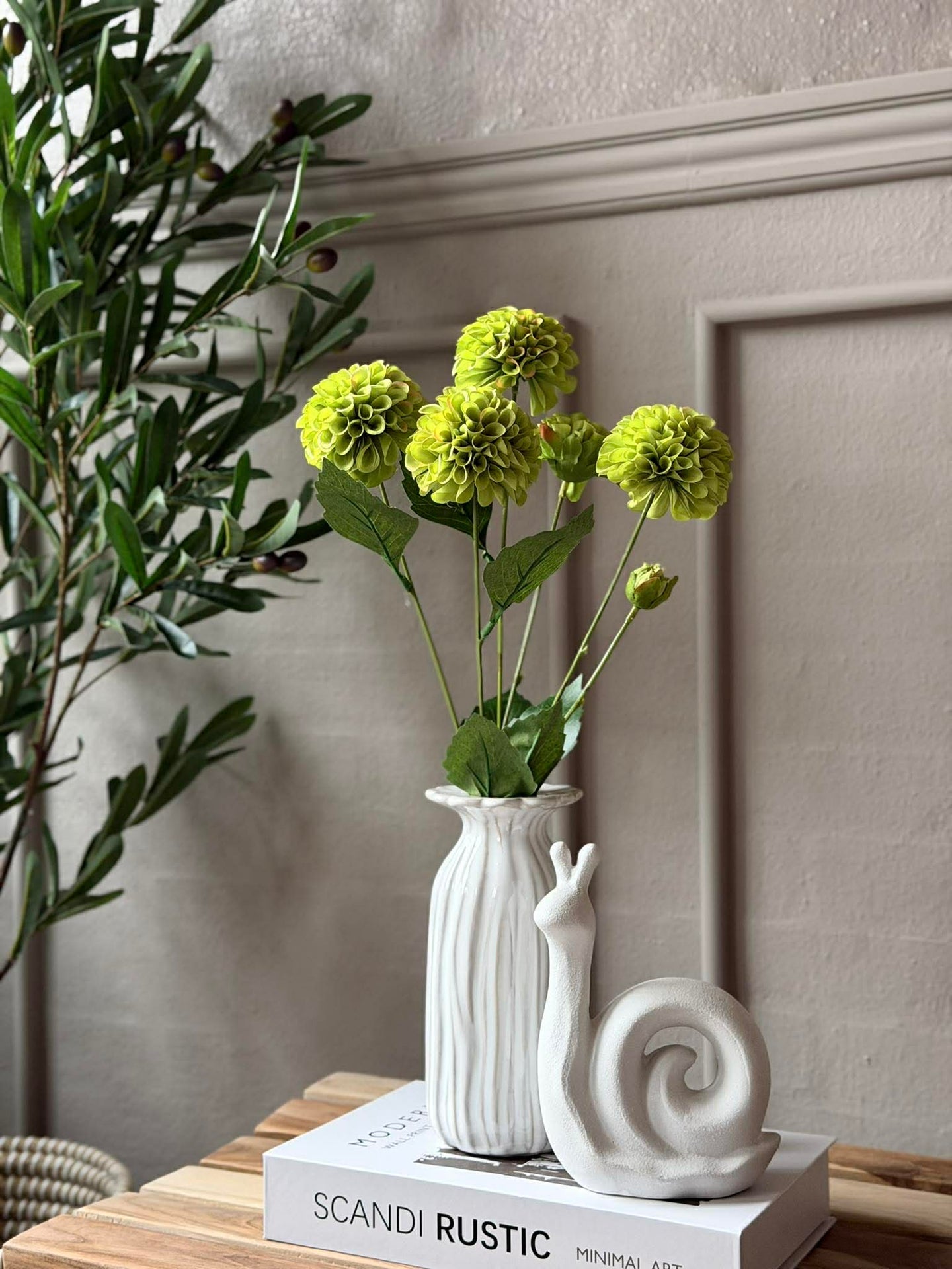 Blomsterstilk med flere blomster - Lime
