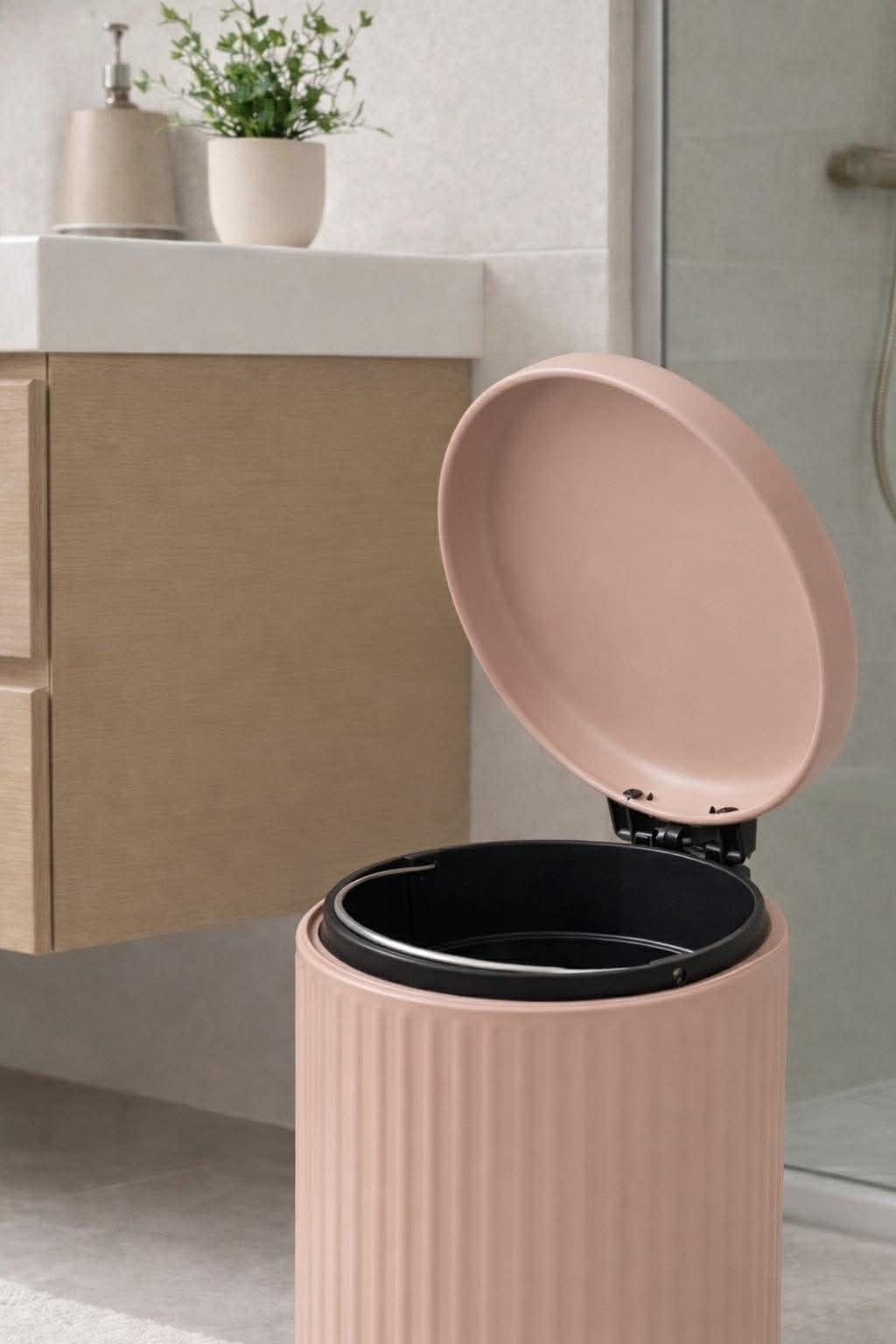 Toalettbøtte 3 liter - Rosa