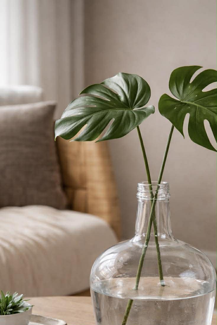 Vase av resirkulert glass