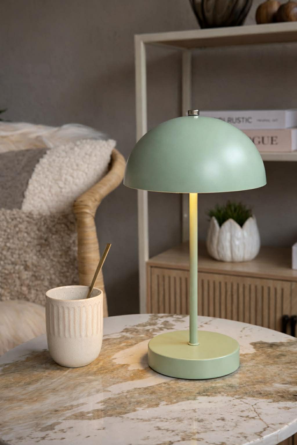 Bordlampe med touch - Large Grønn