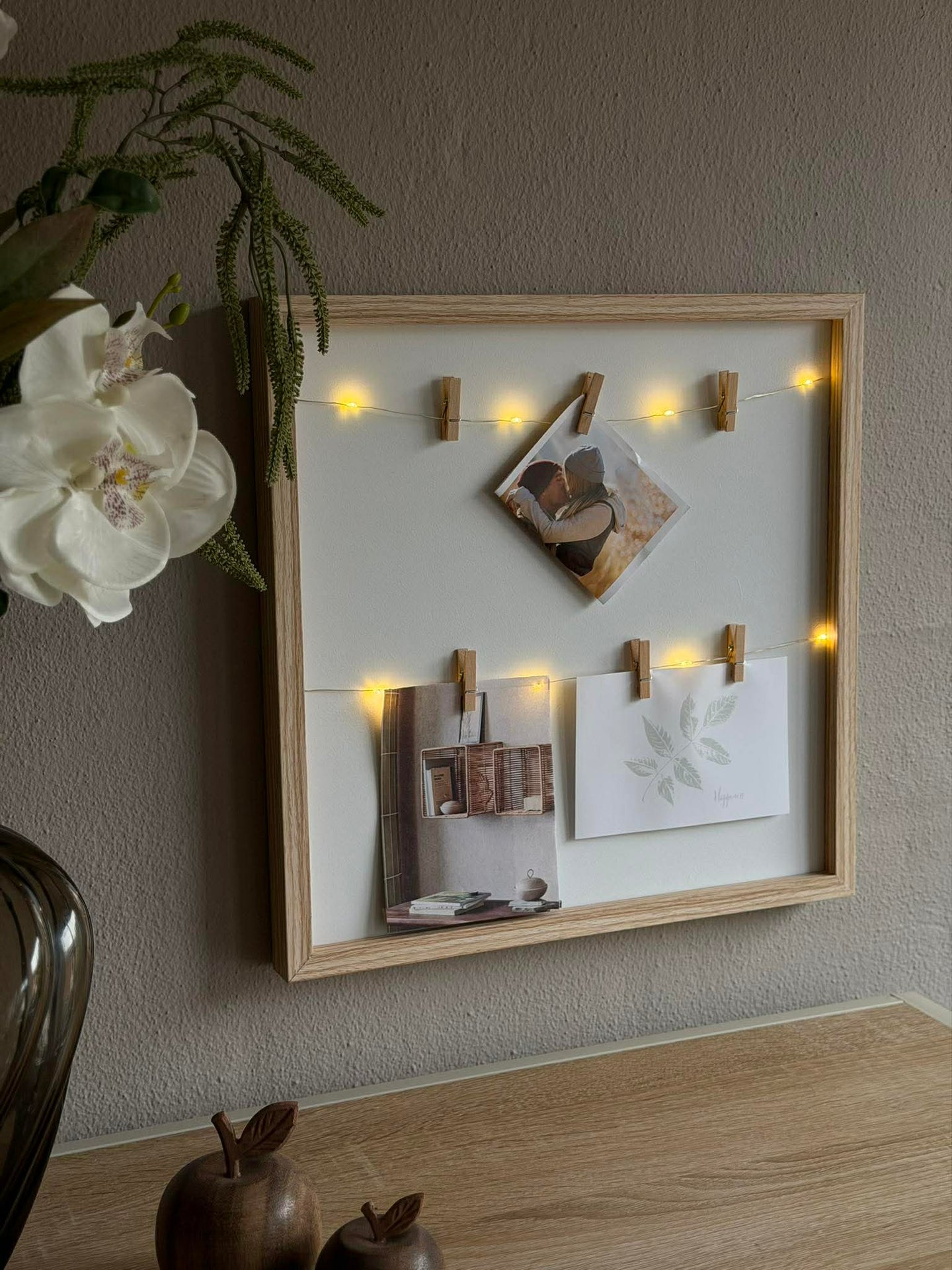 Bilderamme med LED