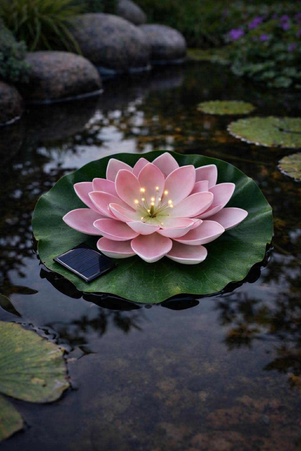 Solcelle LOTUS – Rosa