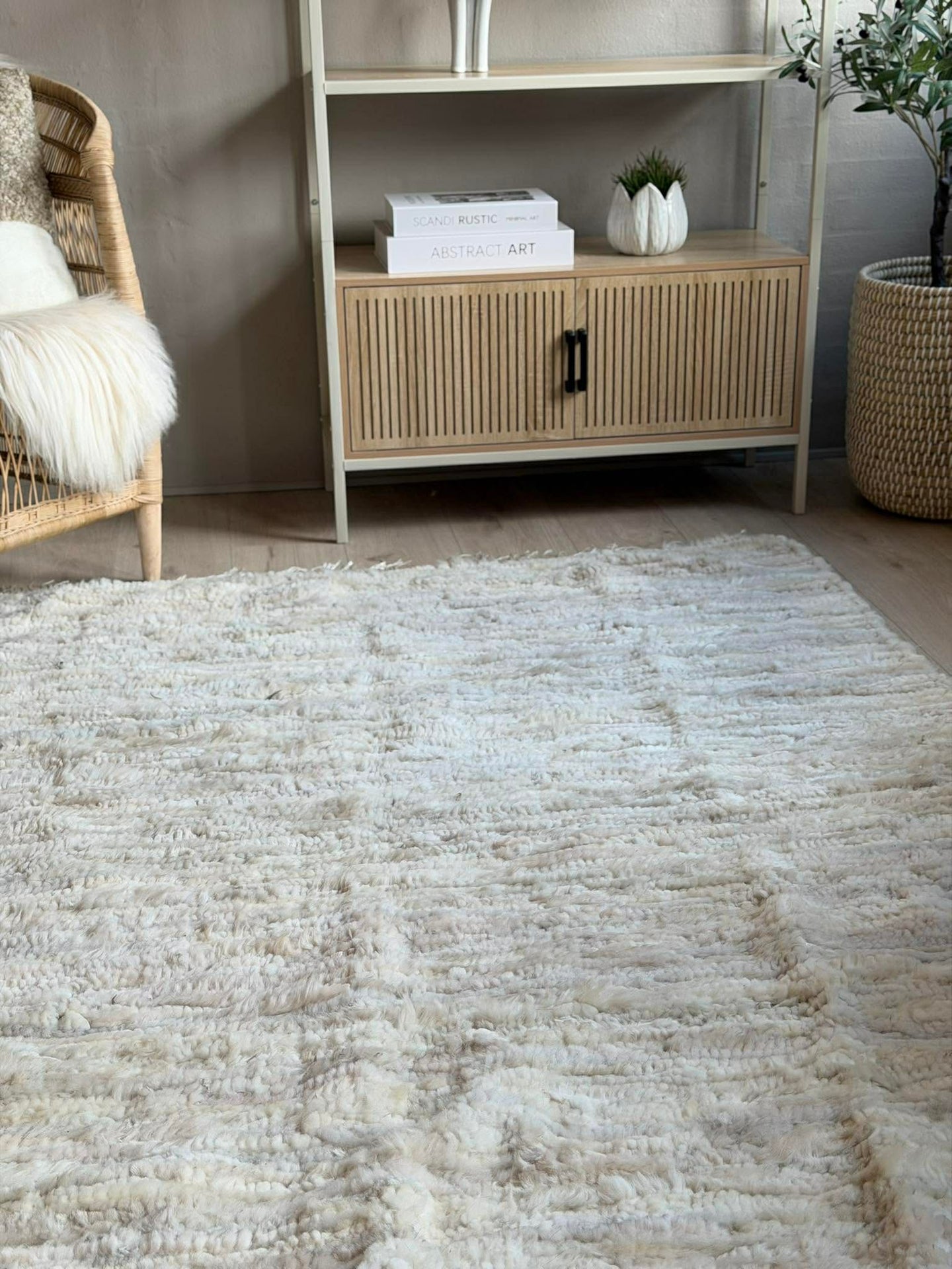 Gulvteppe lammeskinn – Unika