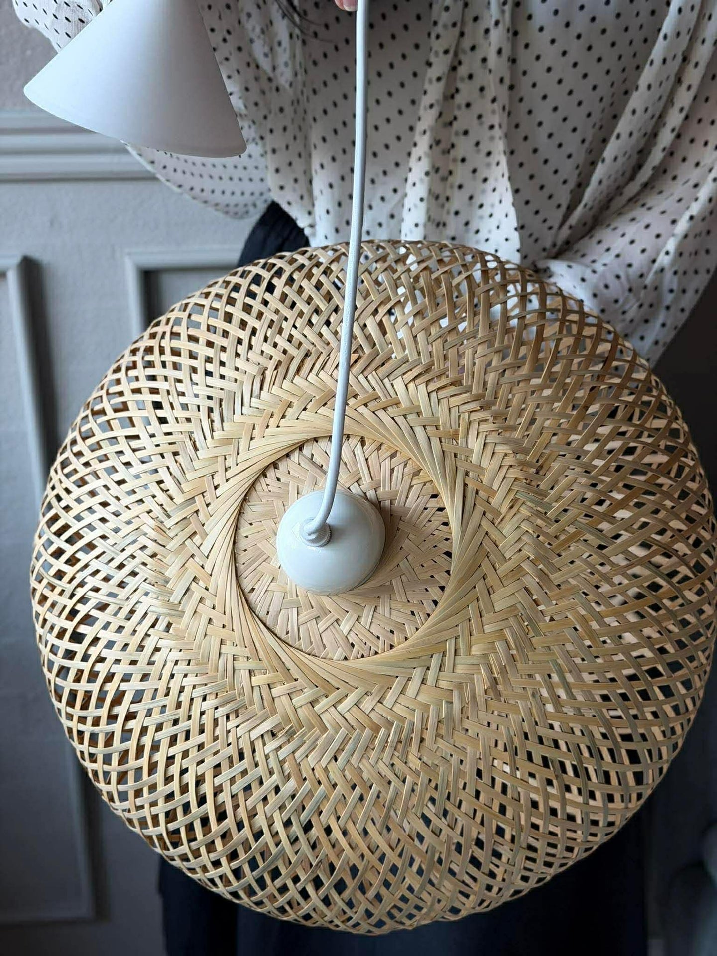 Lampe bambus – Dia 38 cm
