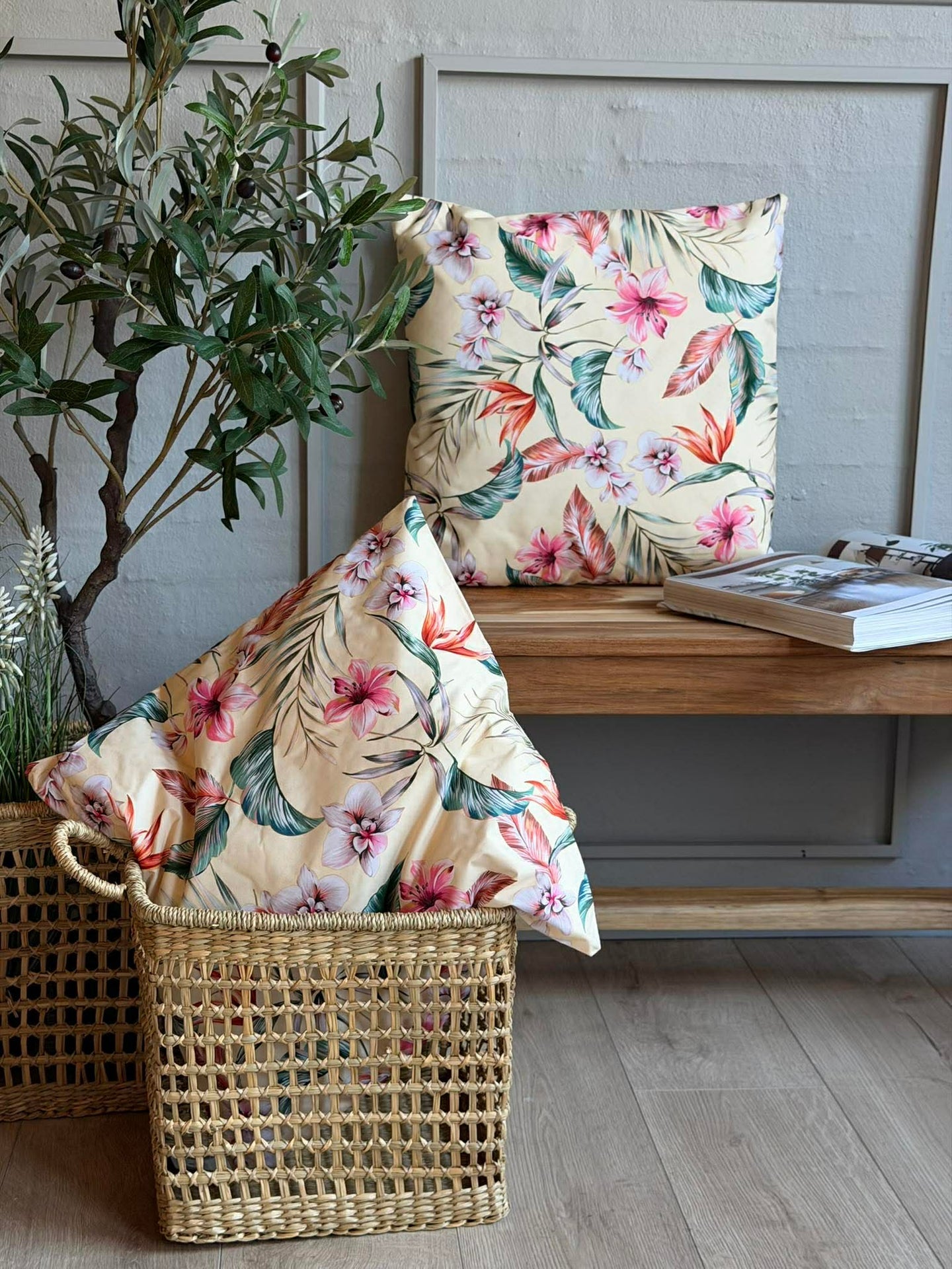 Pute 45x45 cm - Bloom - Flere farger