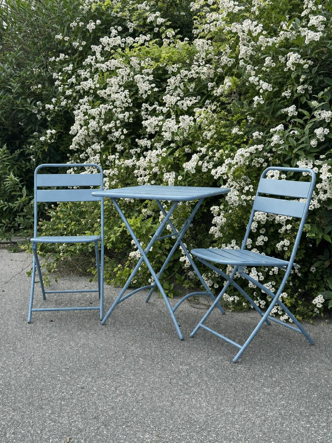 Kafésett - Blue garden