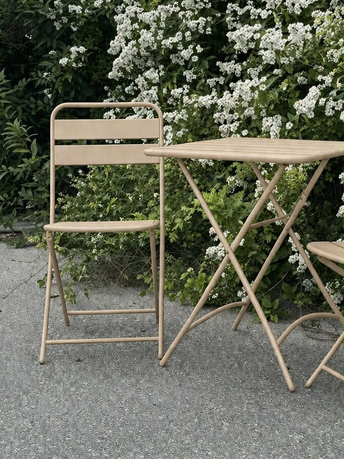 Kafésett - Beige garden