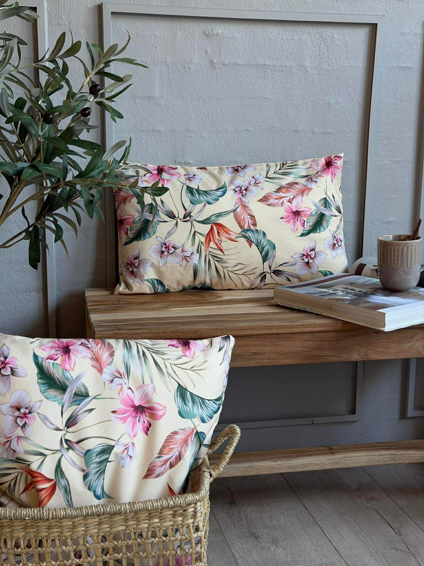 Pute med fyll Bloom - Flere farger