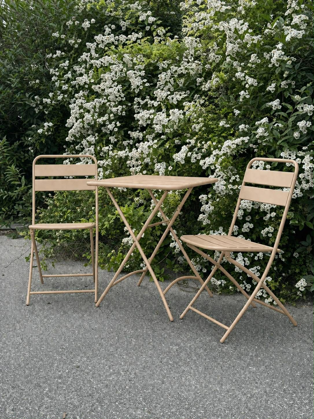 Kafésett - Beige garden