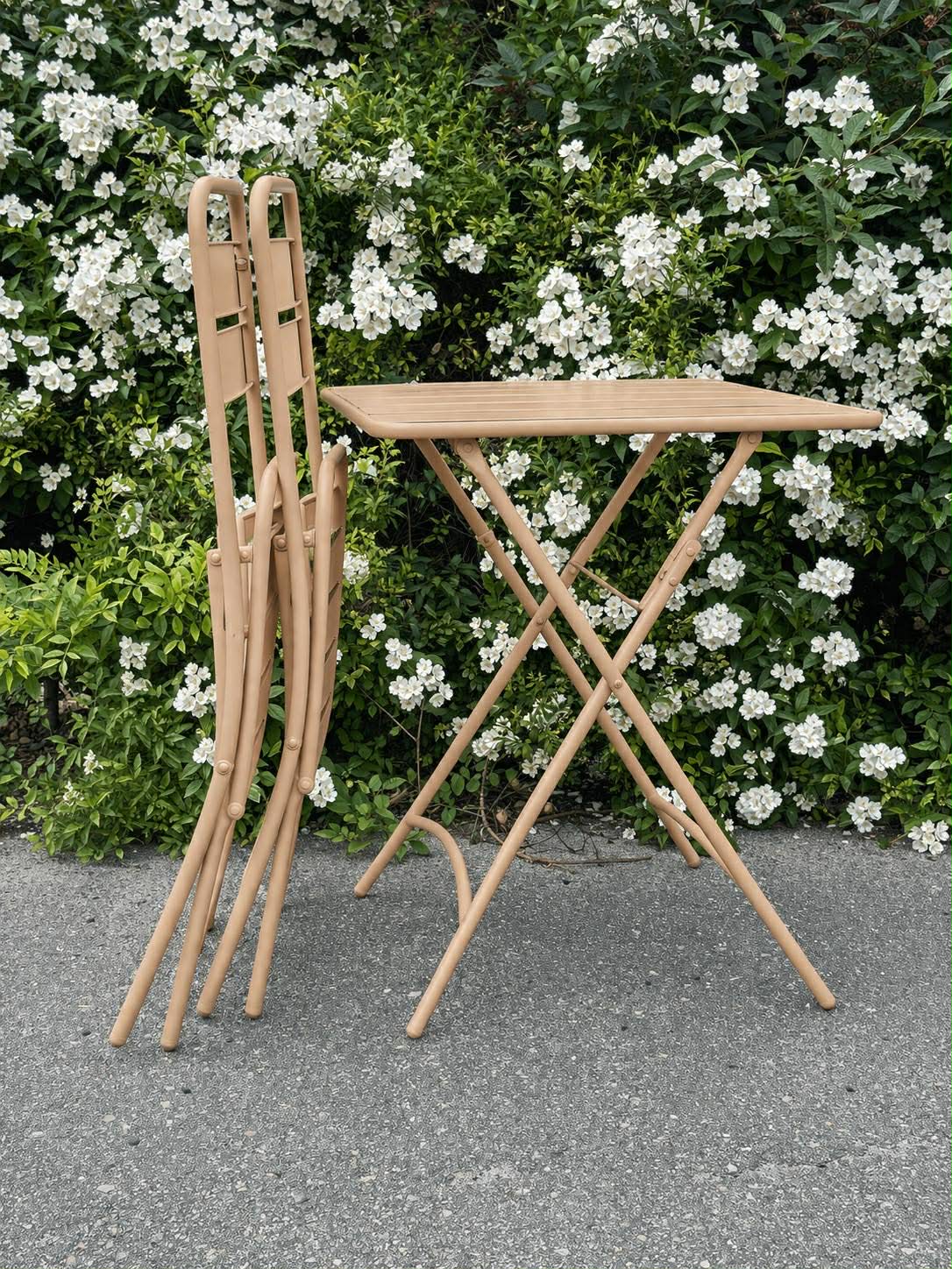 Kafésett - Beige garden