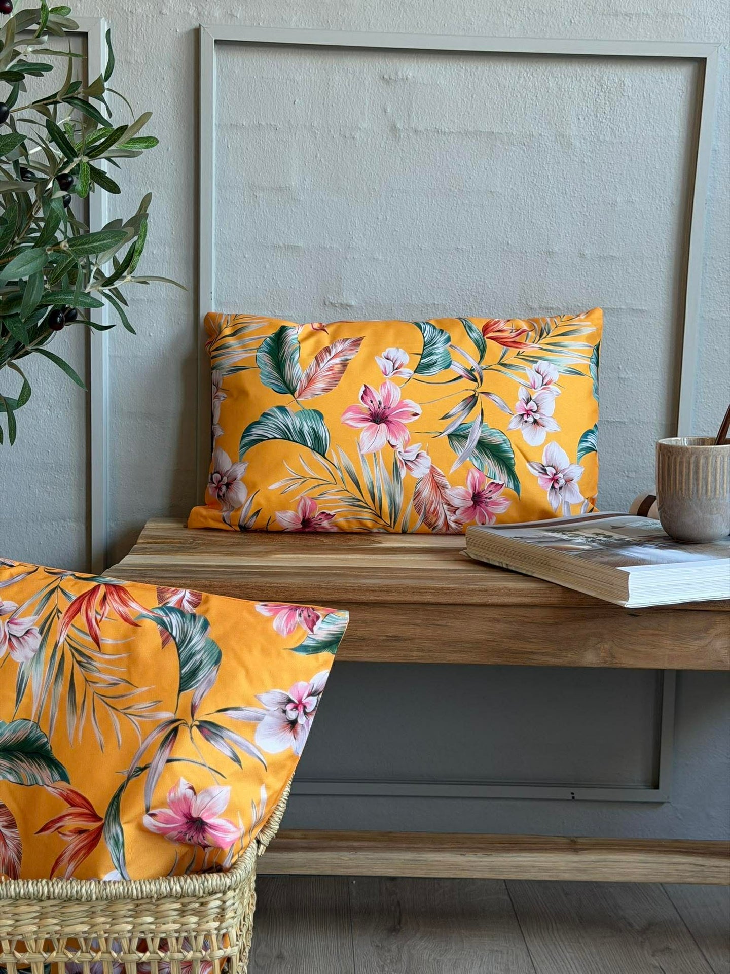 Pute med fyll Bloom - Flere farger