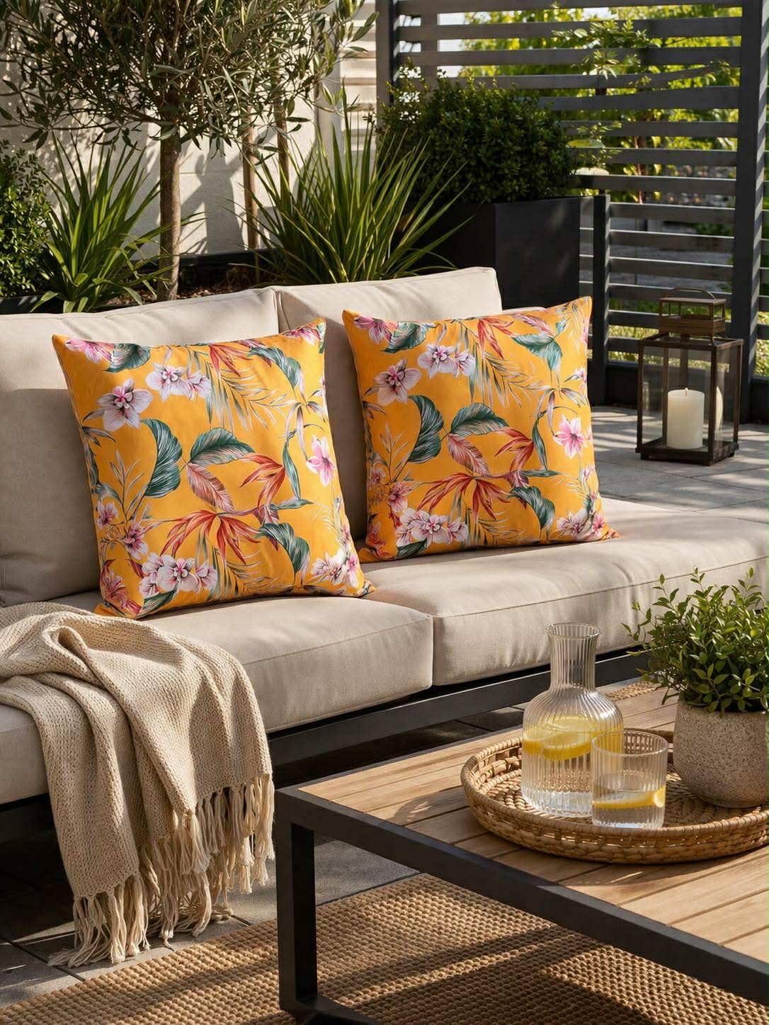 Pute 45x45 cm - Bloom - Flere farger