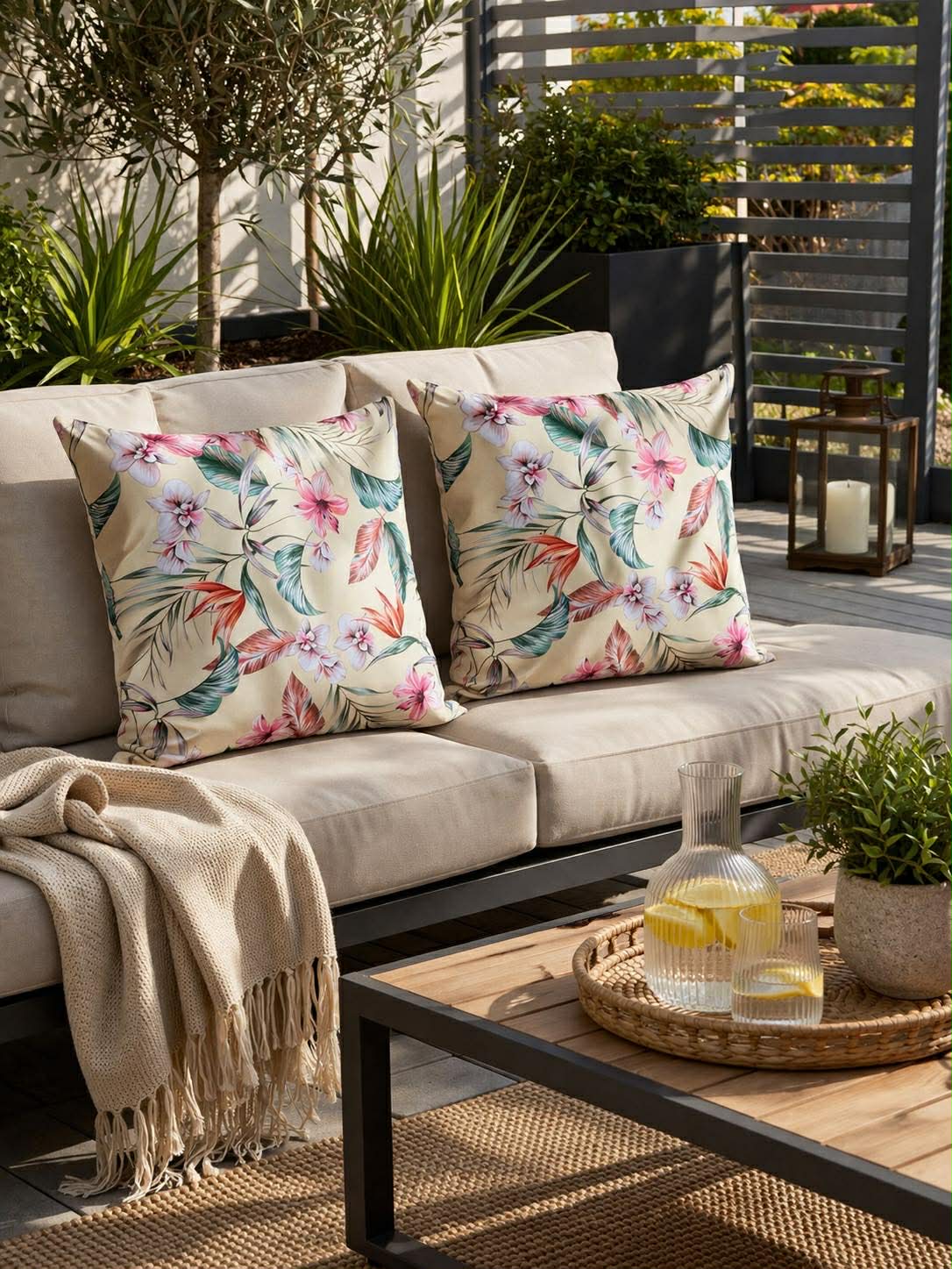 Pute 45x45 cm - Bloom - Flere farger