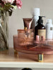 Rund sminkeorganiser - Rosa