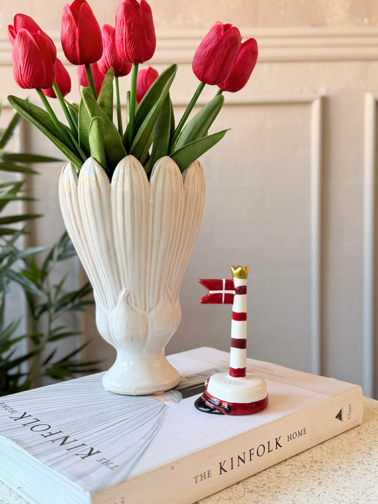 Studentflagg med striper 12 cm - Flere farger